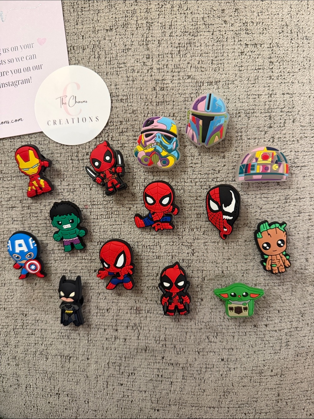 Marvel Bundle -Crocs Charms
